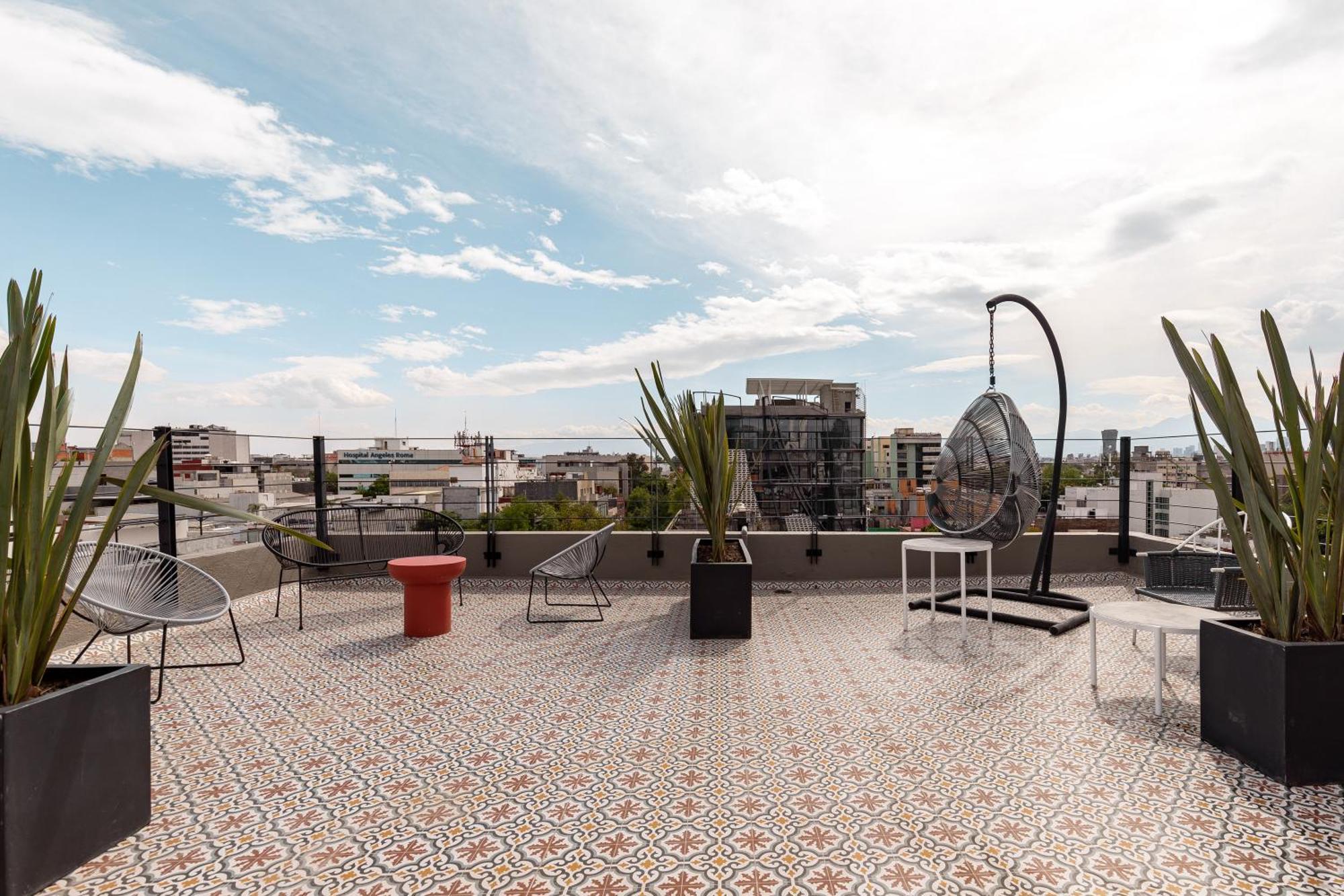 Roma Norte Trendy Apartments By Viato Мехико Экстерьер фото