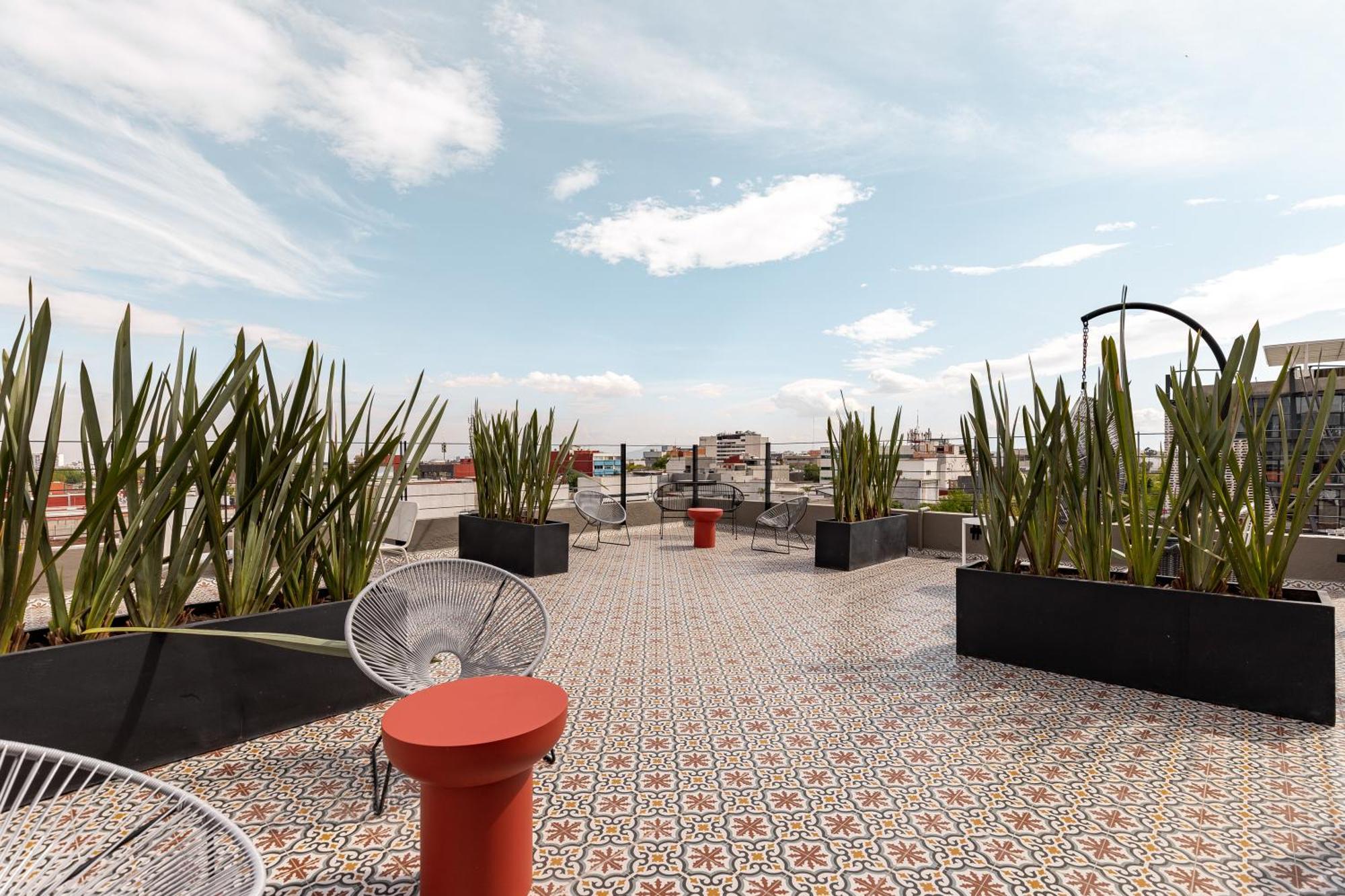 Roma Norte Trendy Apartments By Viato Мехико Экстерьер фото