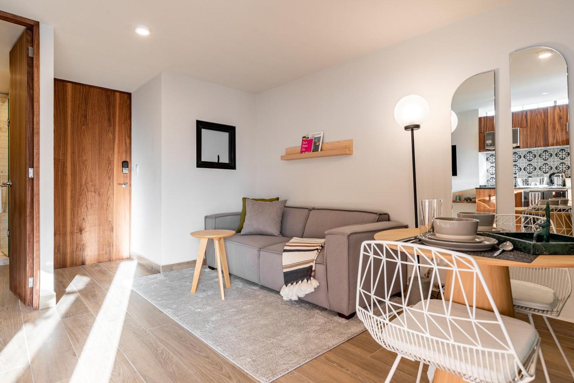 Roma Norte Trendy Apartments By Viato Мехико Экстерьер фото