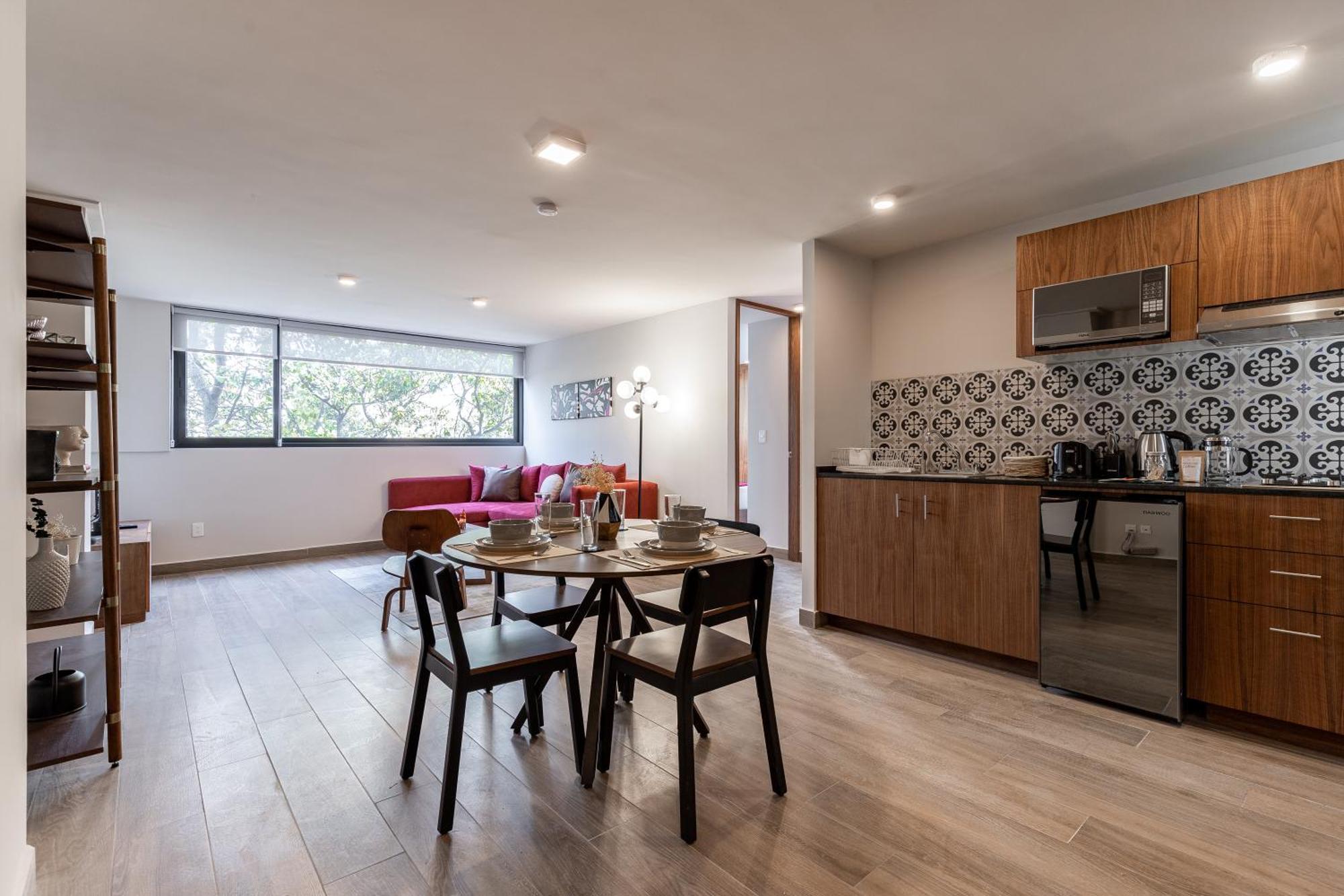 Roma Norte Trendy Apartments By Viato Мехико Экстерьер фото