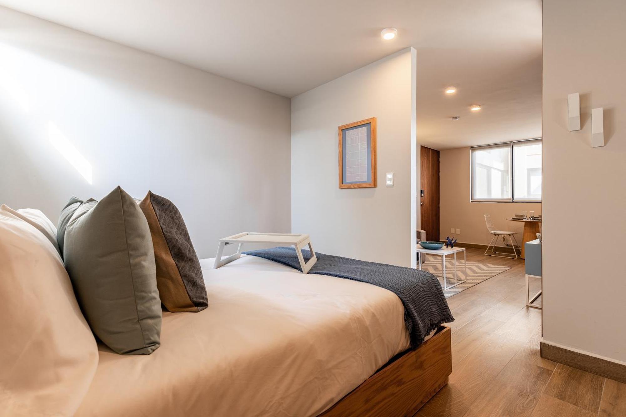 Roma Norte Trendy Apartments By Viato Мехико Экстерьер фото
